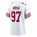 Zennovawear Nick Bosa San Francisco 49ers 80th Anniversary Game Jersey - White