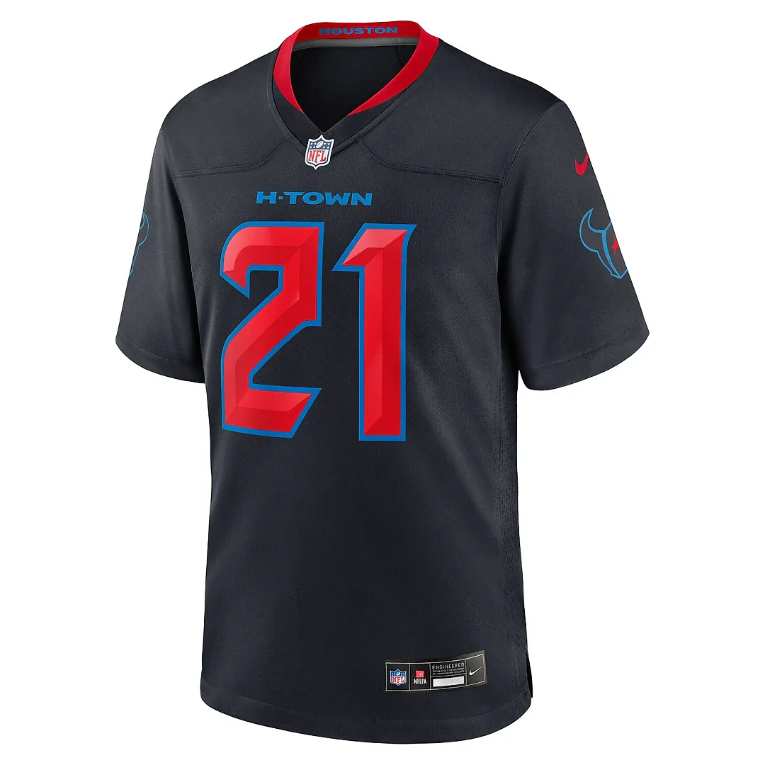 Zennovawear Nick Chubb Houston Texans Alternate 2 Game Jersey - Navy