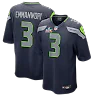 Zennovawear Nick Emmanwori Seattle Seahawks Super Bowl LX Patch Game Jersey - College Navy