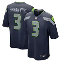 Zennovawear Nick Emmanwori Seattle Seahawks Team Game Jersey - College Navy