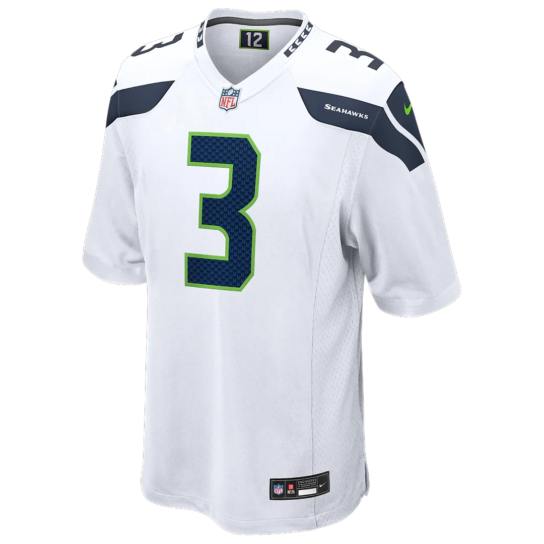 Zennovawear Nick Emmanwori Seattle Seahawks Game Jersey - White