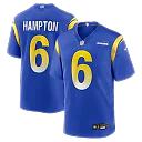 Zennovawear Nick Hampton Los Angeles Rams Team Game Jersey - Royal
