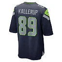 Zennovawear Nick Kallerup Seattle Seahawks Team Game Jersey - College Navy