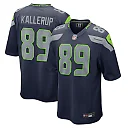 Zennovawear Nick Kallerup Seattle Seahawks Team Game Jersey - College Navy