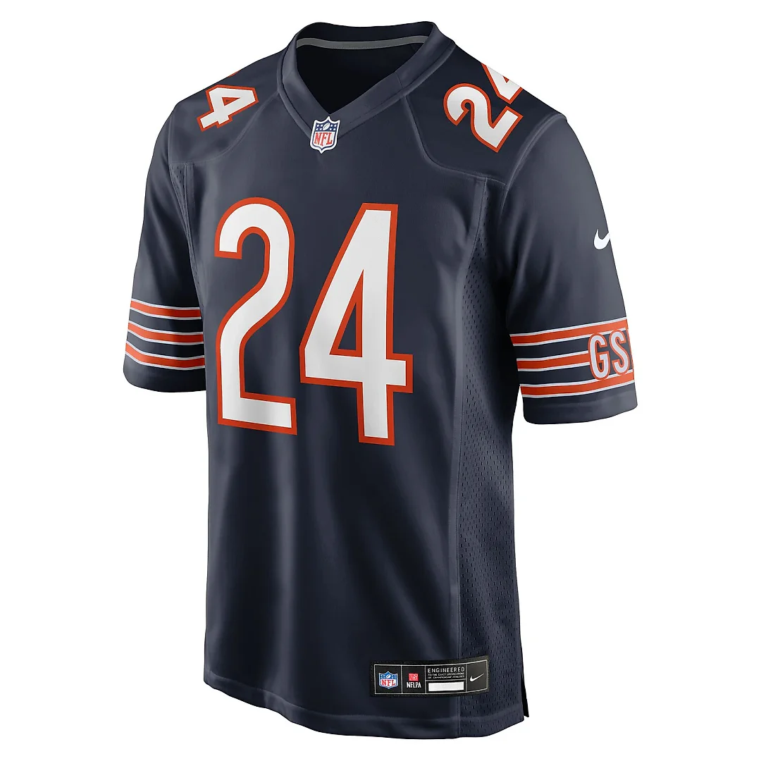 Zennovawear Nick McCloud Chicago Bears Team Game Jersey - Navy