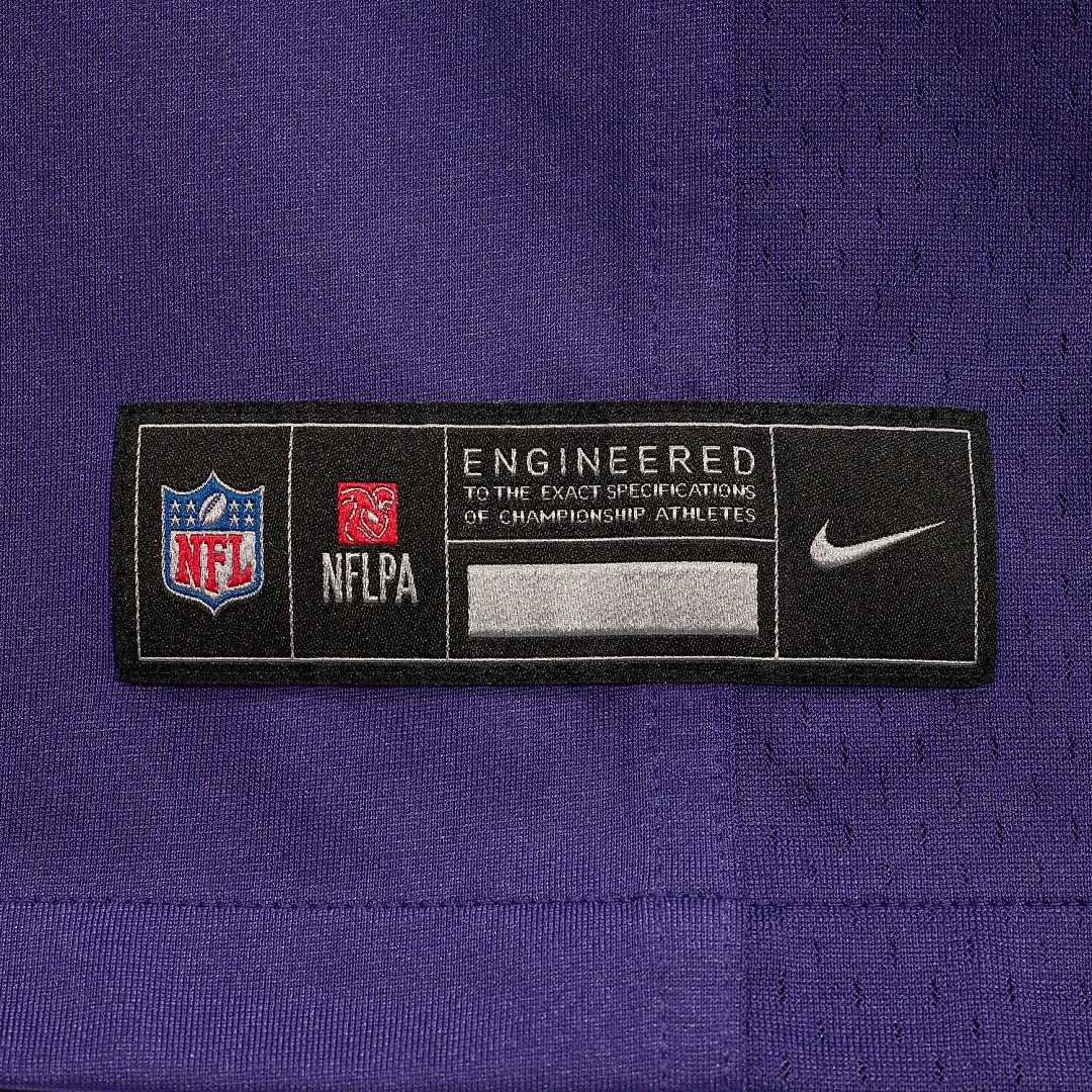 Zennovawear Nick Moore Baltimore Ravens Game Jersey - Purple