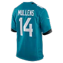 Zennovawear Nick Mullens Jacksonville Jaguars Team Game Jersey - Teal