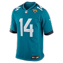 Zennovawear Nick Mullens Jacksonville Jaguars Team Game Jersey - Teal
