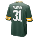 Zennovawear Nick Niemann Green Bay Packers Team Game Jersey - Green