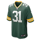 Zennovawear Nick Niemann Green Bay Packers Team Game Jersey - Green
