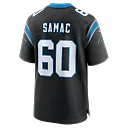 Zennovawear Nick Samac Carolina Panthers Team Game Jersey - Black