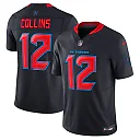 Zennovawear Nico Collins Houston Texans Alternate 2 Vapor FUSE. Limited Jersey - Navy
