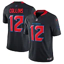 Zennovawear Nico Collins Houston Texans Alternate 2 Vapor FUSE. Limited Jersey - Navy