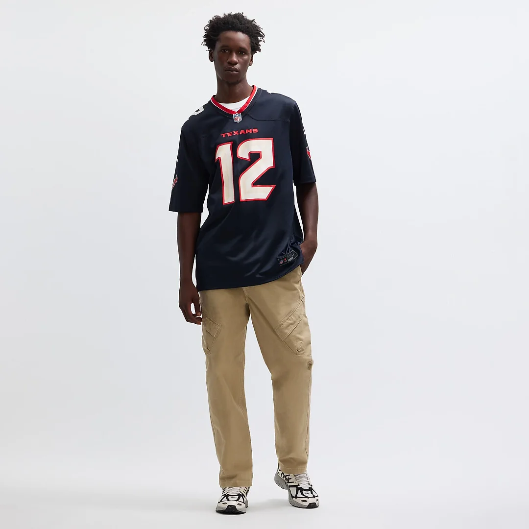 Zennovawear Nico Collins Houston Texans Game Jersey - Navy