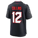 Zennovawear Nico Collins Houston Texans Game Jersey - Navy