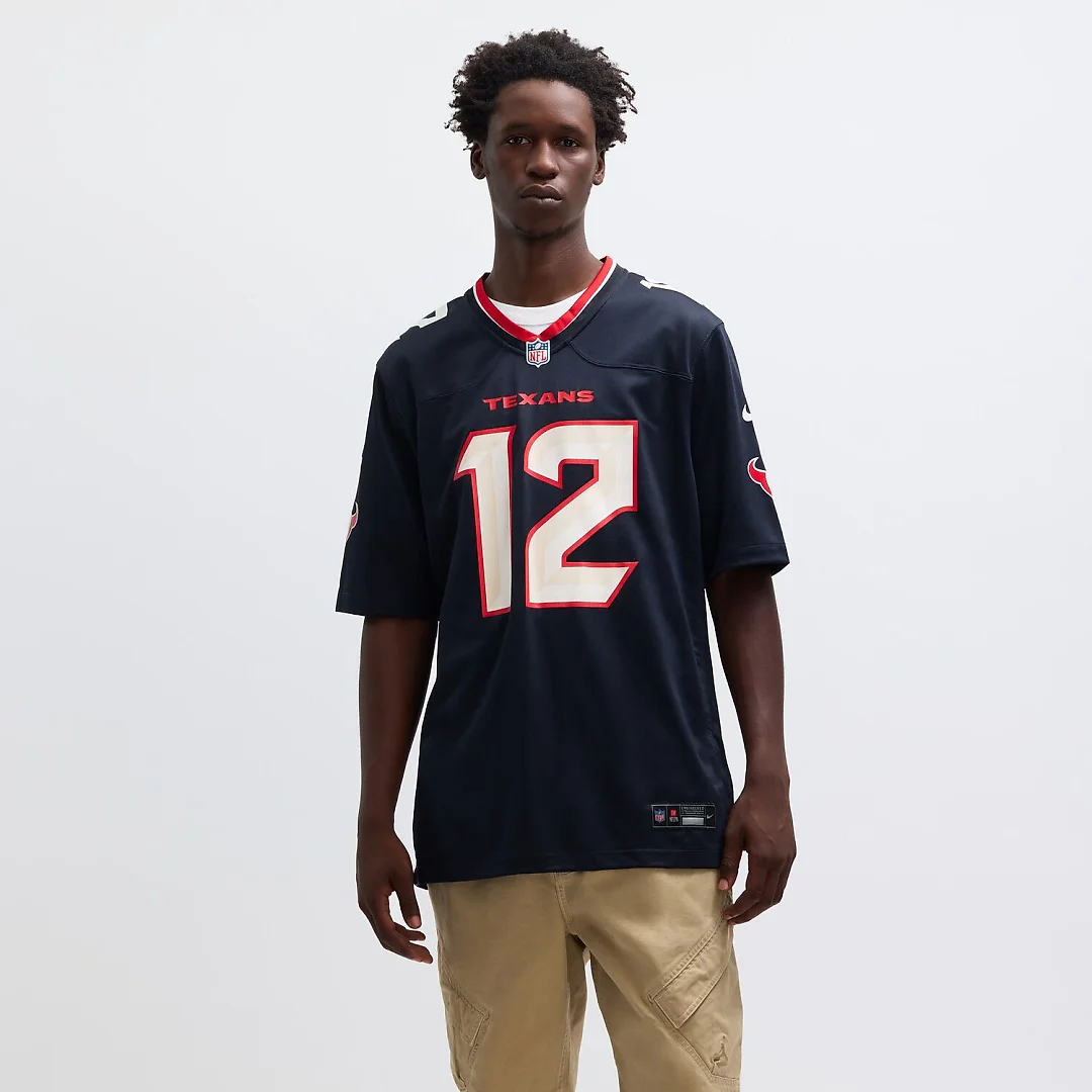 Zennovawear Nico Collins Houston Texans Game Jersey - Navy