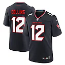 Zennovawear Nico Collins Houston Texans Game Jersey - Navy