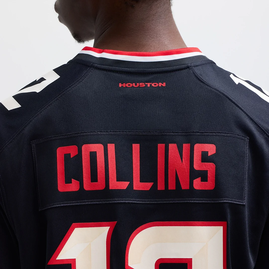 Zennovawear Nico Collins Houston Texans Game Jersey - Navy