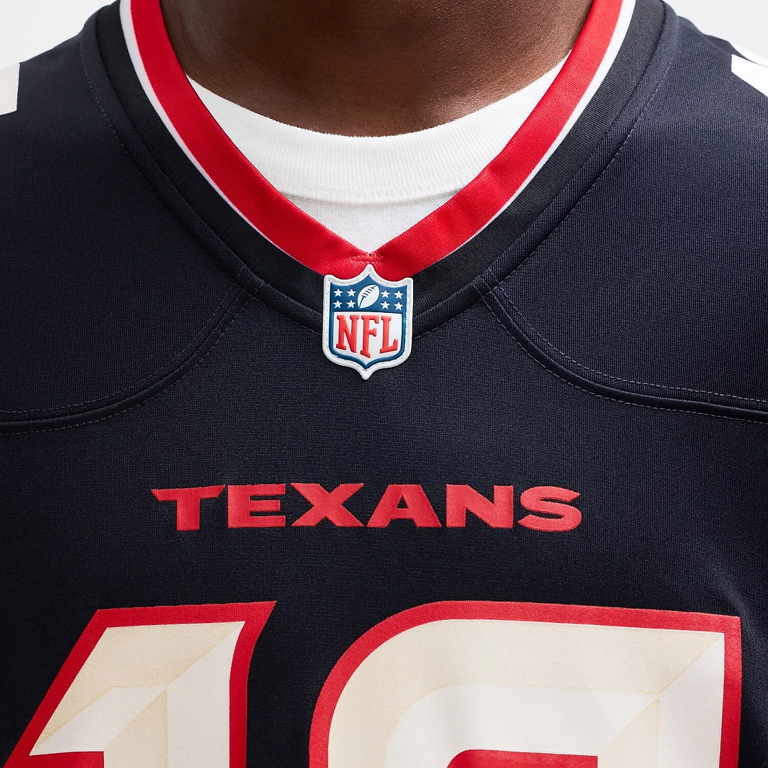 Zennovawear Nico Collins Houston Texans Game Jersey - Navy