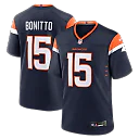 Zennovawear Nik Bonitto Denver Broncos Alternate Game Jersey - Navy