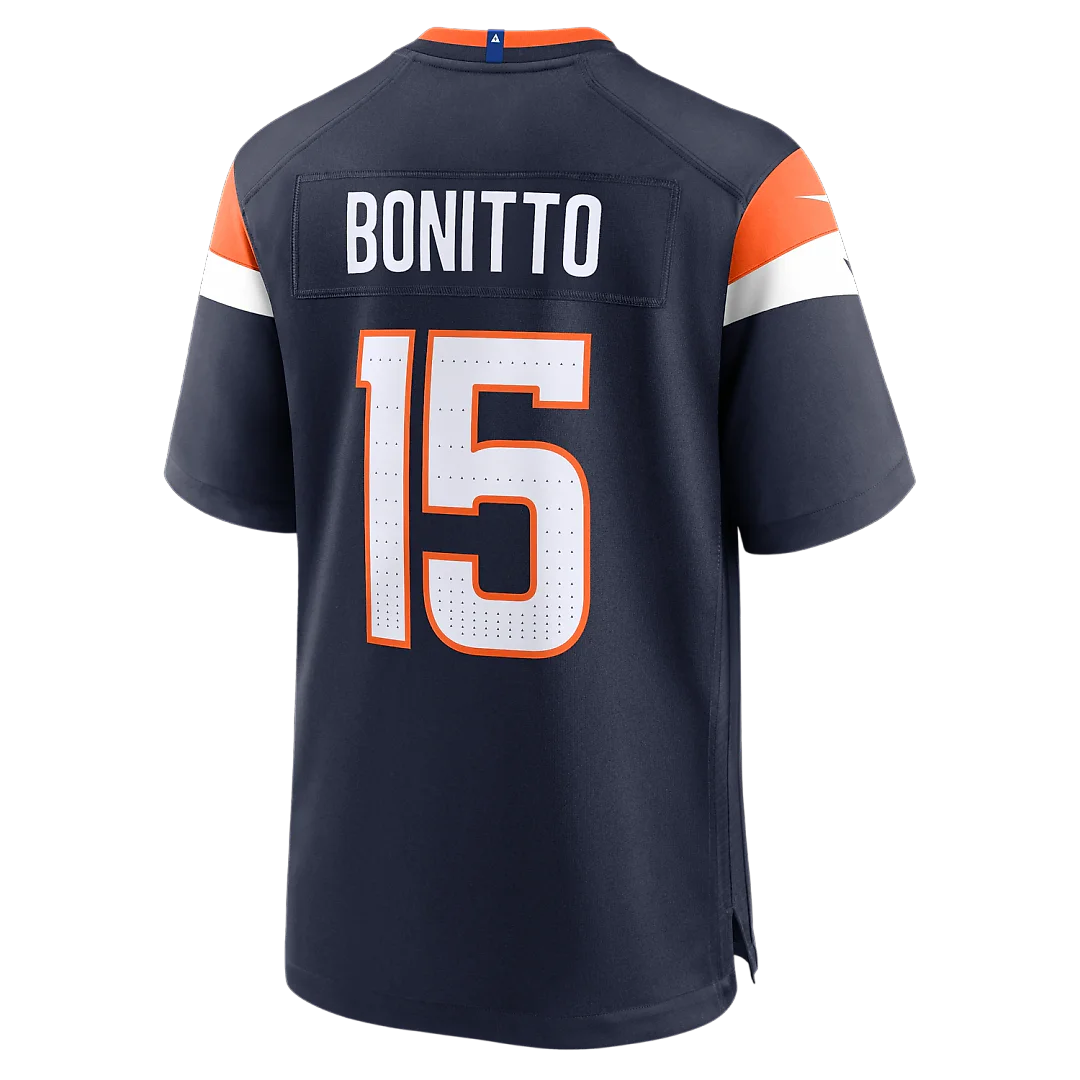 Zennovawear Nik Bonitto Denver Broncos Alternate Game Jersey - Navy