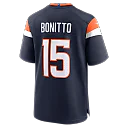 Zennovawear Nik Bonitto Denver Broncos Alternate Game Jersey - Navy