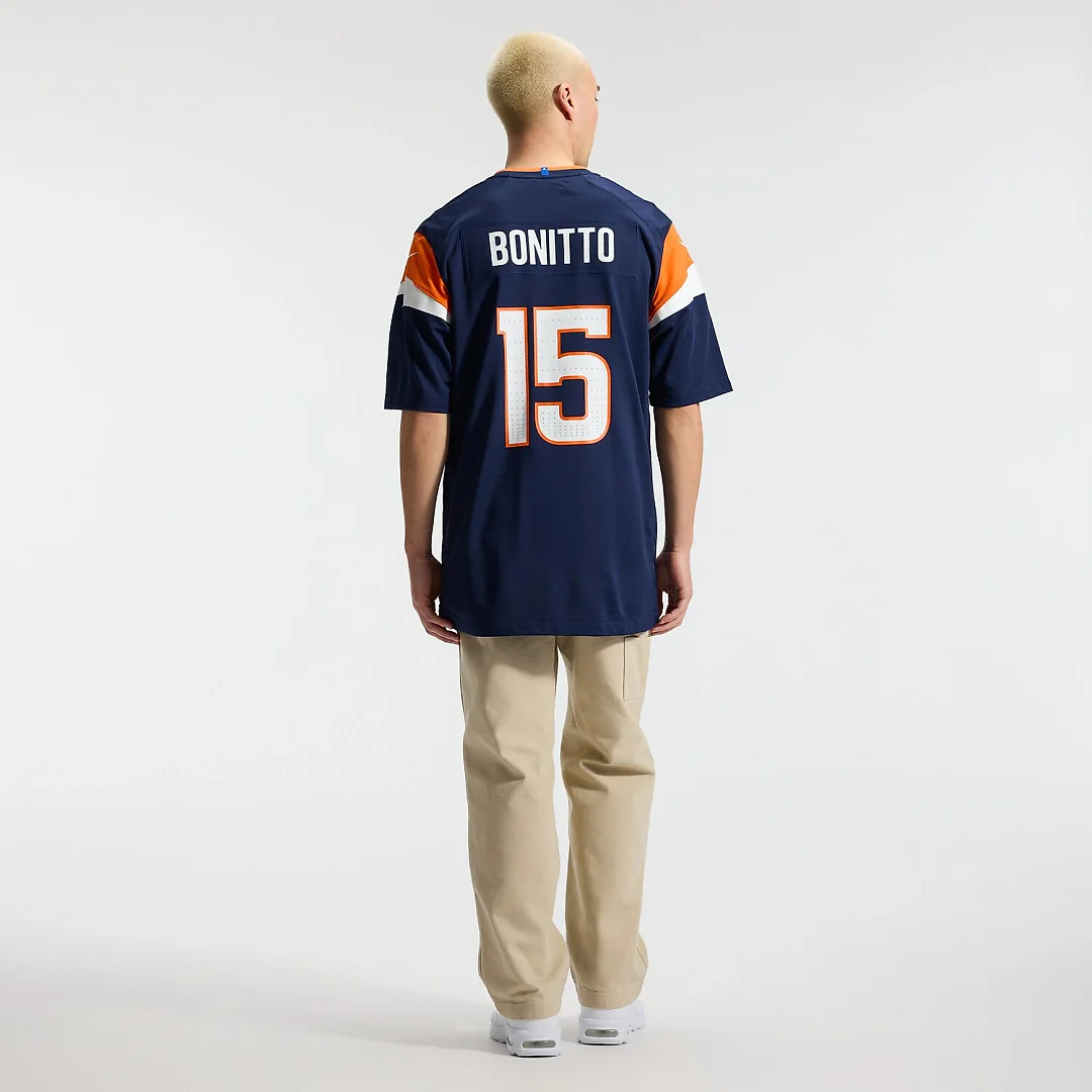 Zennovawear Nik Bonitto Denver Broncos Alternate Game Jersey - Navy