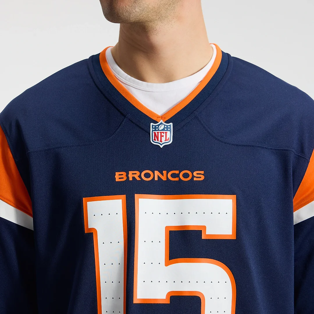 Zennovawear Nik Bonitto Denver Broncos Alternate Game Jersey - Navy