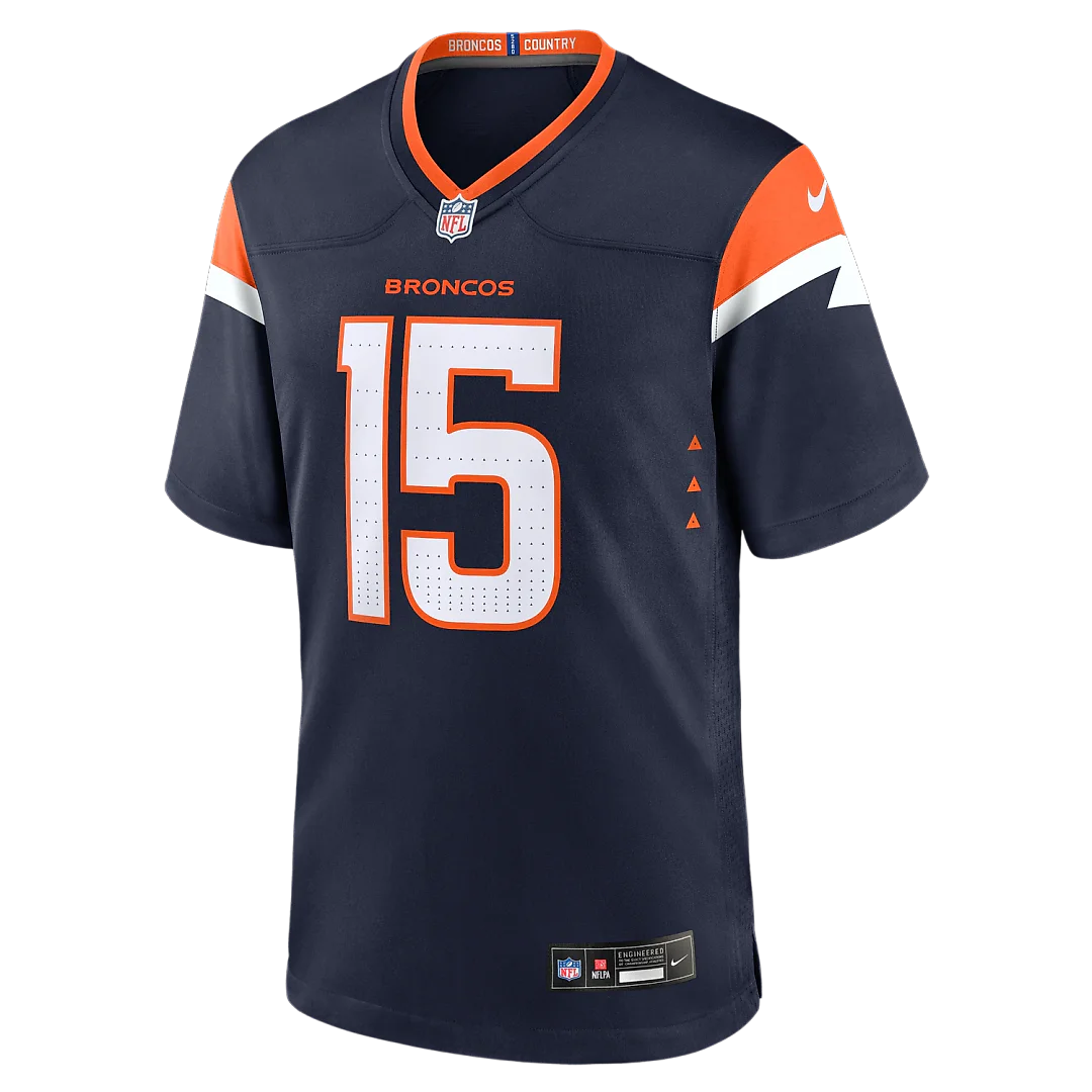 Zennovawear Nik Bonitto Denver Broncos Alternate Game Jersey - Navy