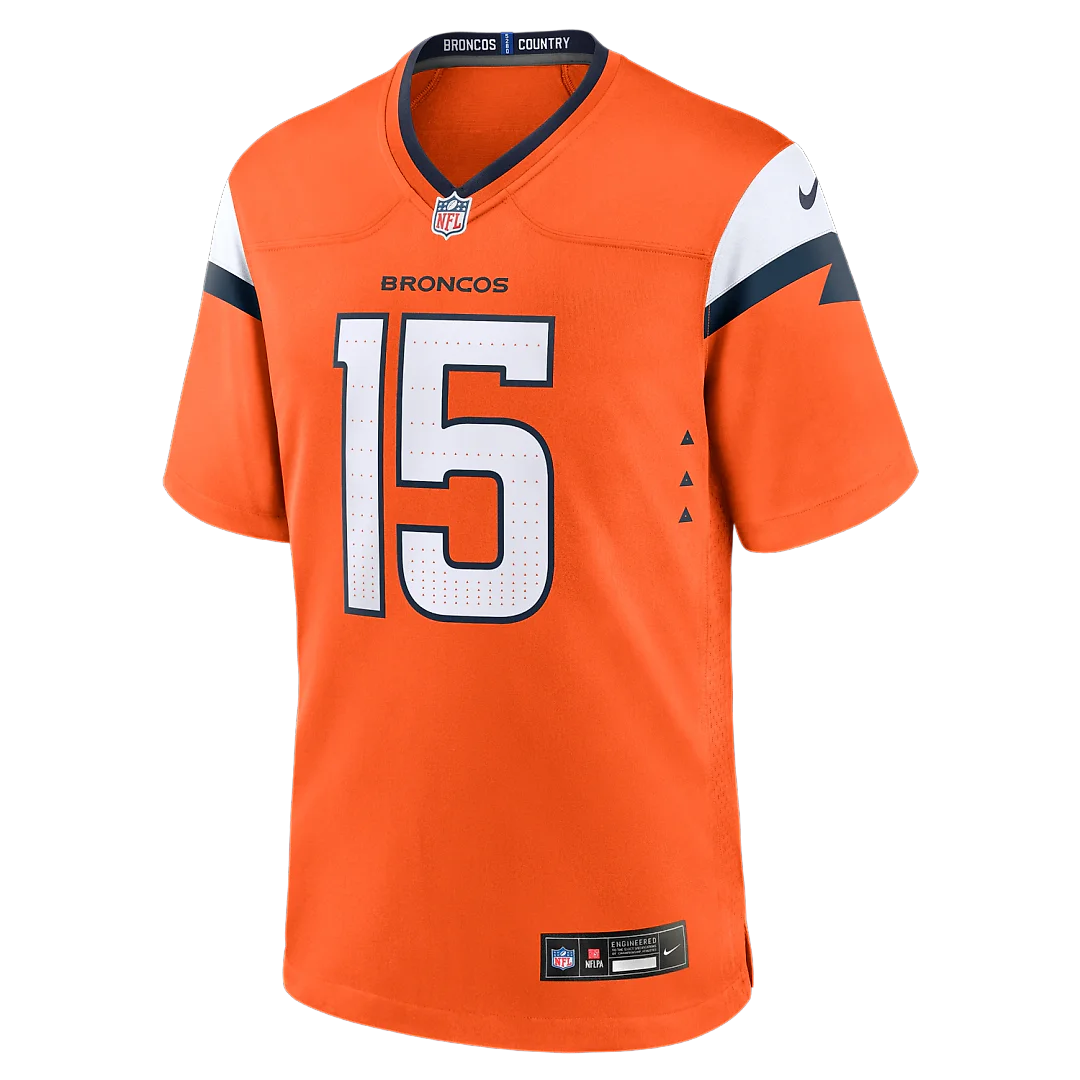 Zennovawear Nik Bonitto Denver Broncos Team Game Jersey - Orange