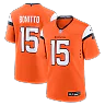 Zennovawear Nik Bonitto Denver Broncos Team Game Jersey - Orange
