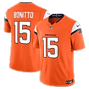 Zennovawear Nik Bonitto Denver Broncos Team Vapor FUSE. Stitched Limited Jersey - Orange