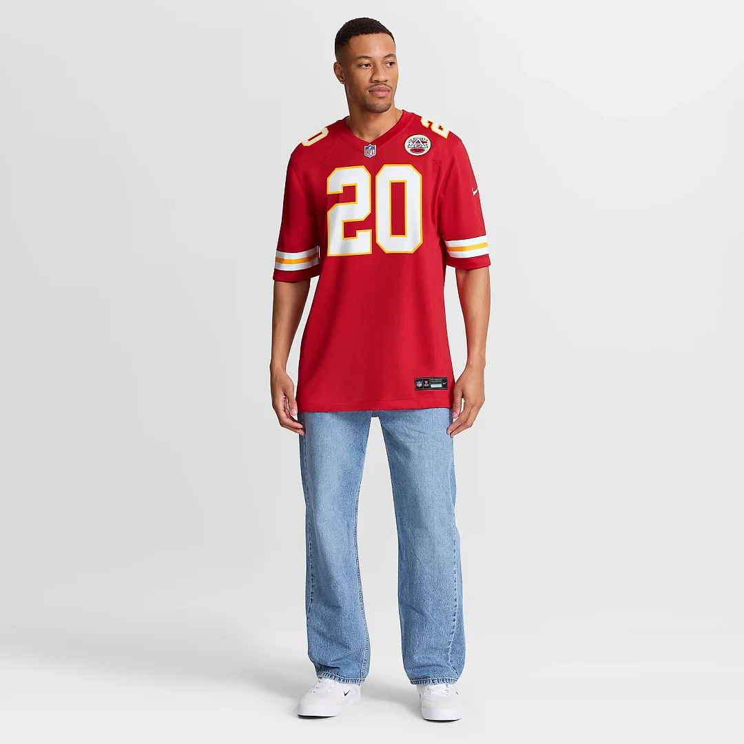Zennovawear Nohl Williams Kansas City Chiefs Team Game Jersey - Red
