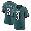Zennovawear Nolan Smith Jr. Philadelphia Eagles Team Game Jersey - Midnight Green