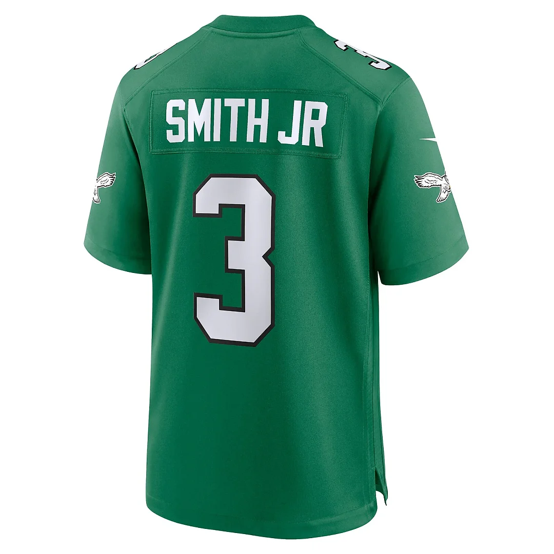 Zennovawear Nolan Smith Philadelphia Eagles Alternate Game Jersey - Kelly Green