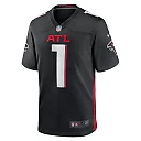 Zennovawear Number 1 Dad Atlanta Falcons Game Jersey - Black