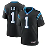 Zennovawear Number 1 Dad Carolina Panthers Game Jersey - Black