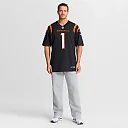 Zennovawear Number 1 Dad Cincinnati Bengals Game Jersey - Black