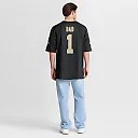 Zennovawear Number 1 Dad New Orleans Saints Game Jersey - Black