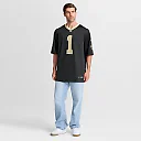 Zennovawear Number 1 Dad New Orleans Saints Game Jersey - Black