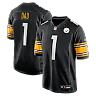 Zennovawear Number 1 Dad Pittsburgh Steelers Game Jersey - Black