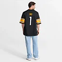 Zennovawear Number 1 Dad Pittsburgh Steelers Game Jersey - Black