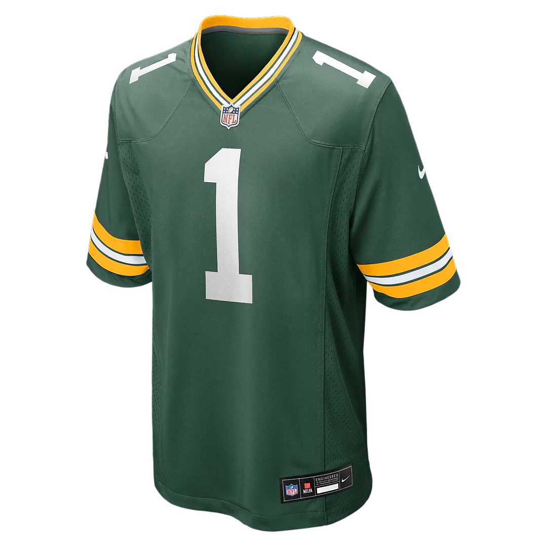 Zennovawear Number 1 Dad Green Bay Packers Game Jersey - Green