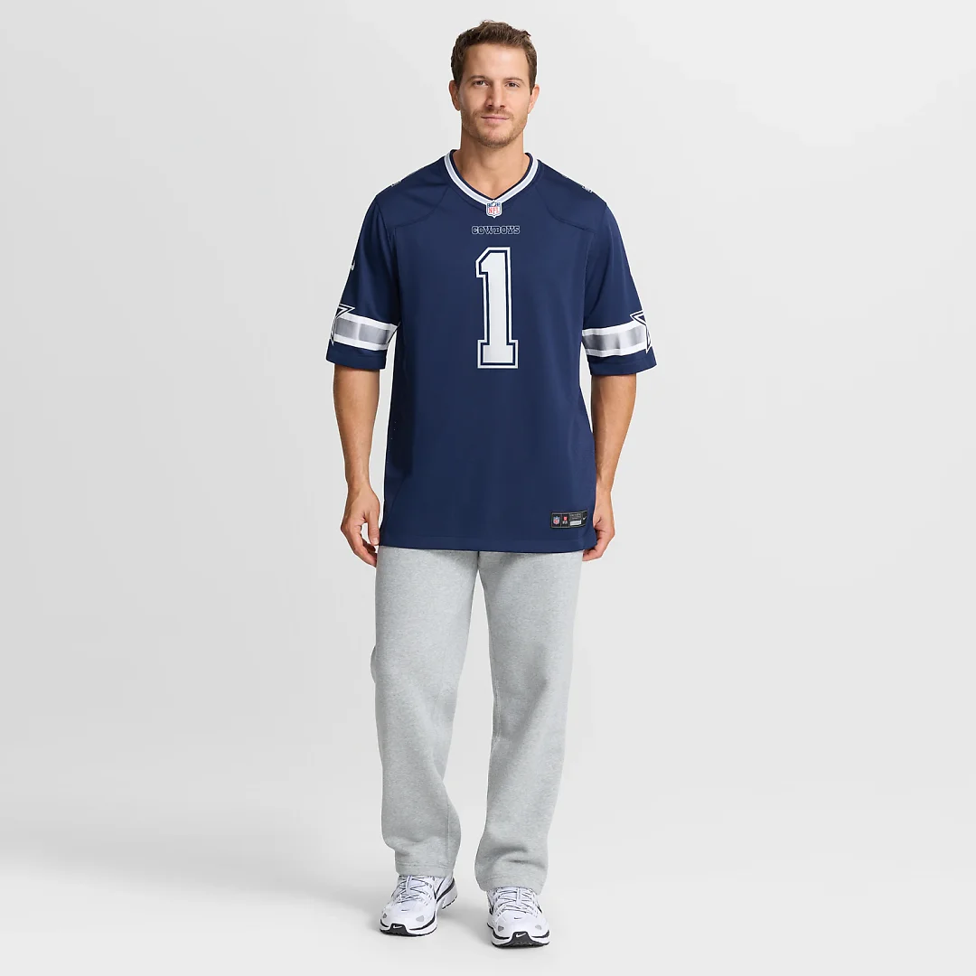 Zennovawear Number 1 Dad Dallas Cowboys Game Jersey - Navy