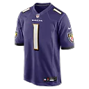 Zennovawear Number 1 Dad Baltimore Ravens Game Jersey - Purple