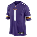 Zennovawear Number 1 Dad Minnesota Vikings Game Jersey - Purple