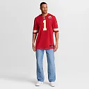 Zennovawear Number 1 Dad Kansas City Chiefs Game Jersey - Red