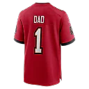 Zennovawear Number 1 Dad Tampa Bay Buccaneers Game Jersey - Red