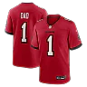 Zennovawear Number 1 Dad Tampa Bay Buccaneers Game Jersey - Red