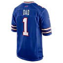 Zennovawear Number 1 Dad Buffalo Bills Game Jersey - Royal